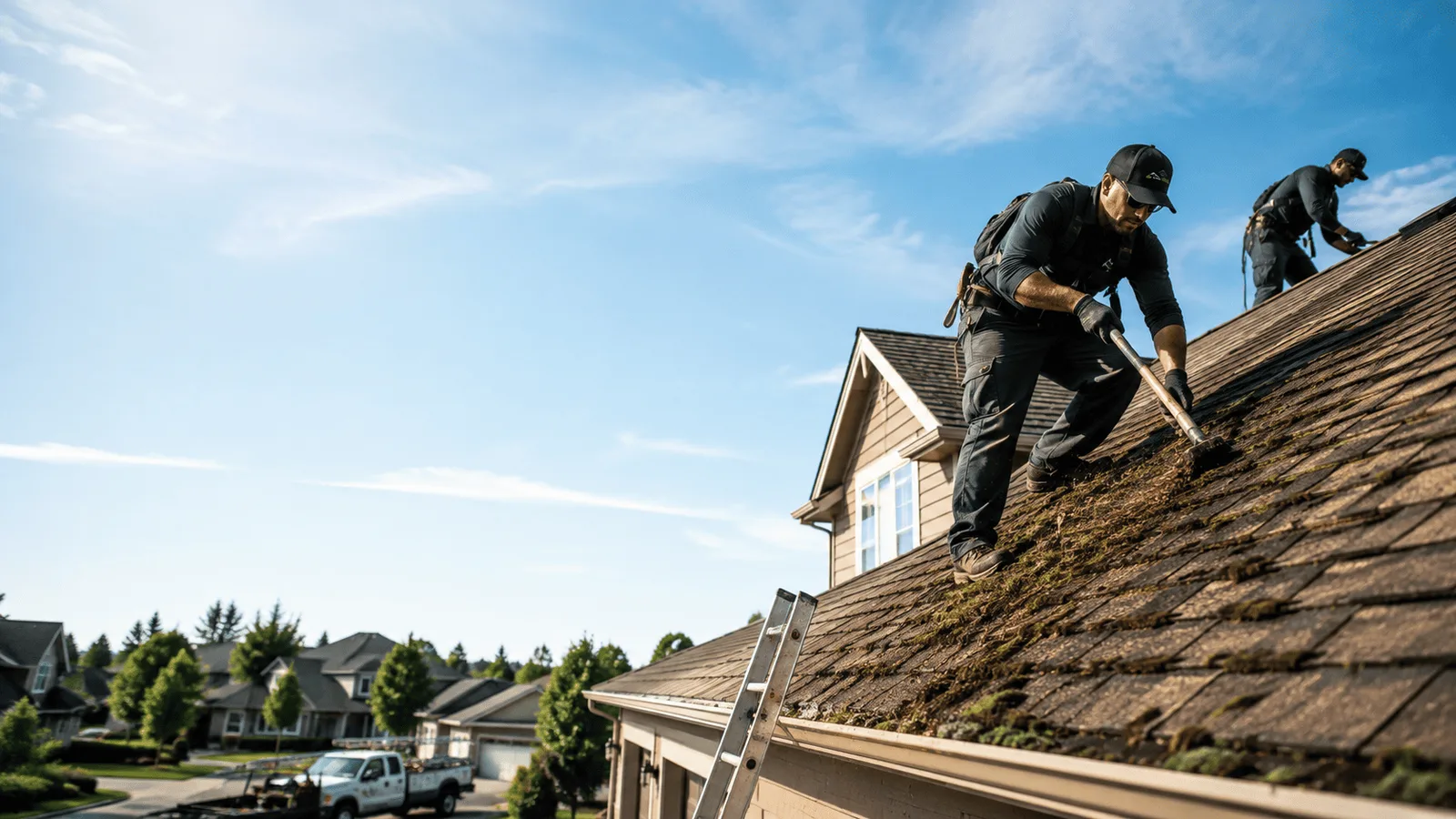Roof Moss Removal in Vacaville, CA near me